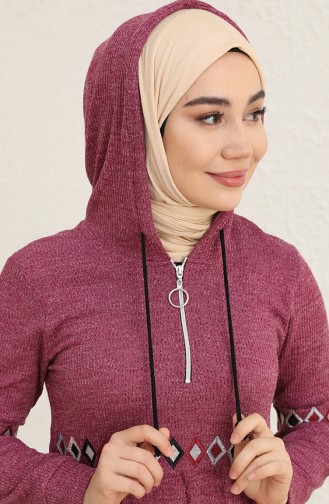 Zwetschge Hijab Kleider 0803-01