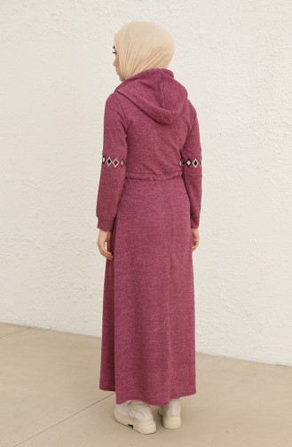 Zwetschge Hijab Kleider 0803-01