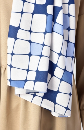 Blue Sjaal 000025-03