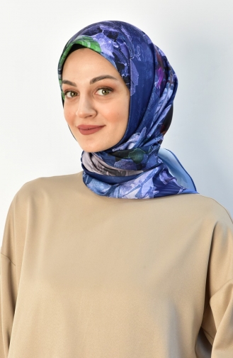 Navy Blue Hoofddoek 000026-03