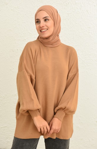 Milk Coffee Sweater 0537-01 Milk Coffee 0537-01