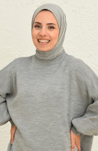 Gray Sweater 0537-03 Grey 0537-03