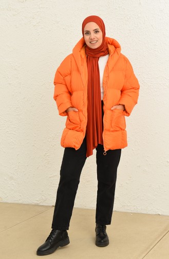 Manteau Orange 2014-02