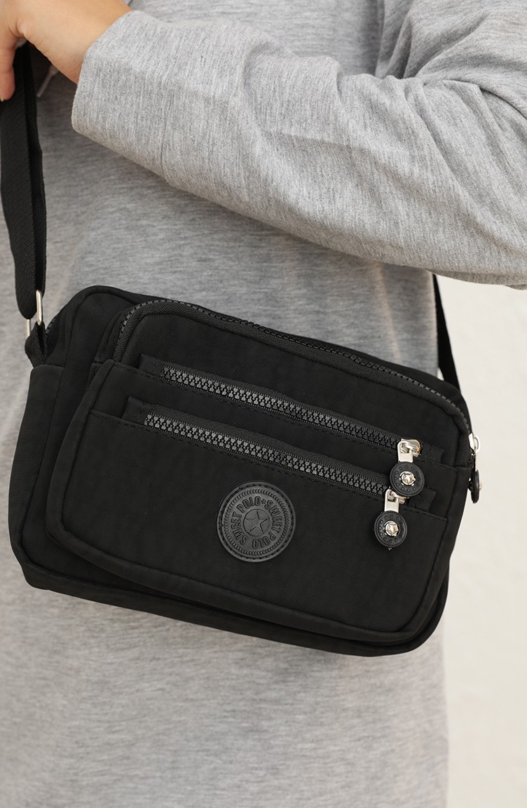 Black Shoulder Bags 175101 Sefamerve