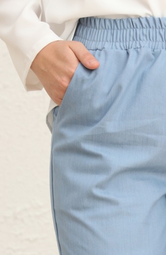 Pantalon Bleu Foncé 15050-02
