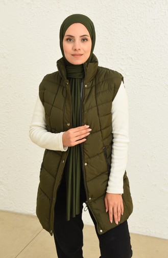 Khaki Gilet 2022-06