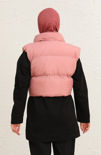 Şişme Kolsuz Kısa Yelek 5000-01 Pembe