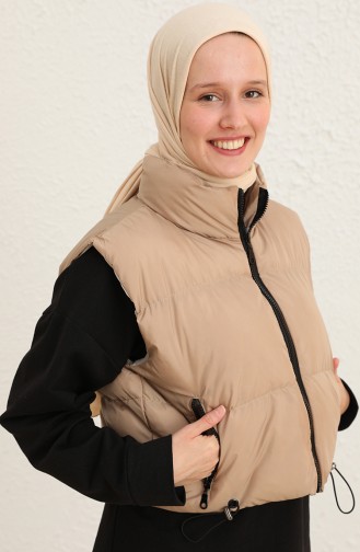 Beige Waistcoats 5000-03