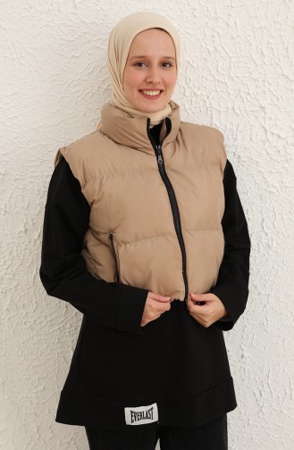 Beige Gilet 5000-03