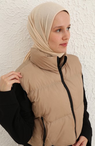 Beige Gilet 5000-03