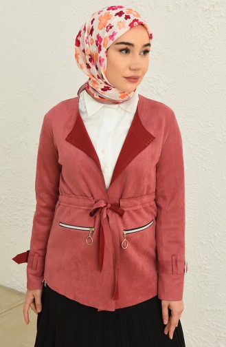 Beige-Rose Jacke 8004-03