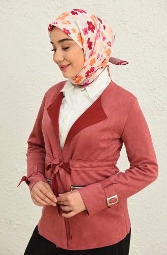 Beige-Rose Jacke 8004-03