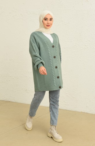 Gilets Vert noisette 0546-05