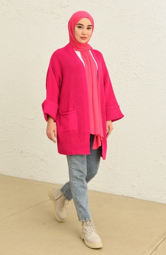 Fuchsia Strickjacke 0547-01
