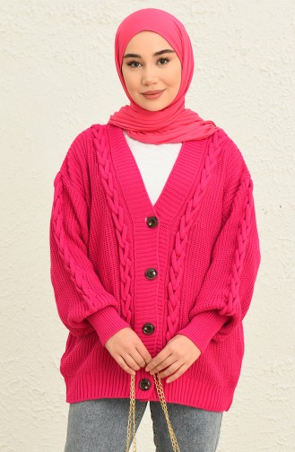 Fuchsia Strickjacke 0548-02