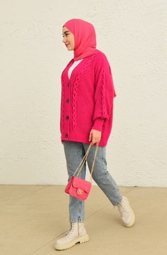 Fuchsia Strickjacke 0548-02