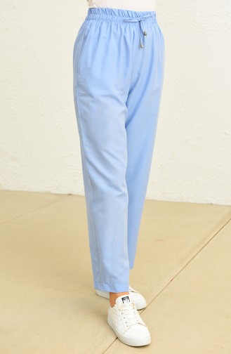 Pantalon Bleu 6102-18