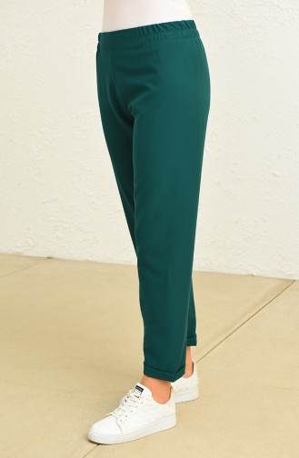 Pantalon Vert emeraude 2933-05