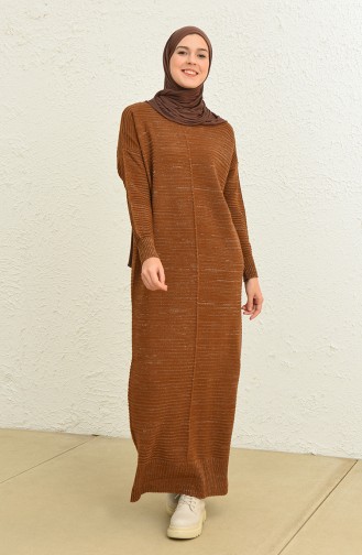 Robe Hijab Tabac 3164-11