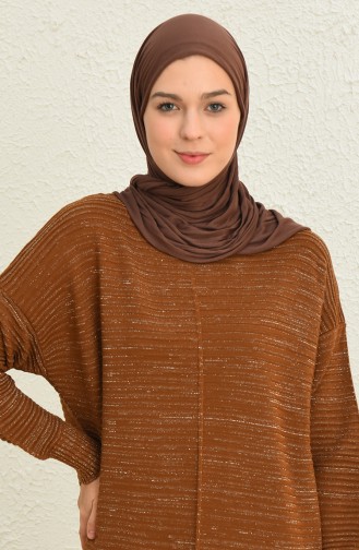 Robe Hijab Tabac 3164-11