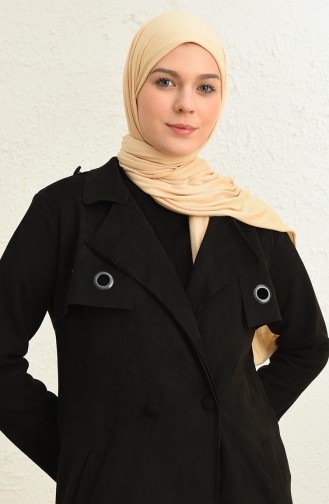 Black Trench Coats Models 8002-02