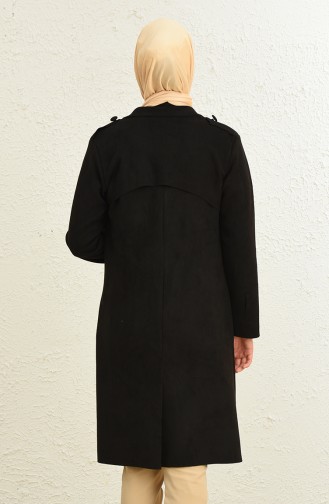 Black Trench Coats Models 8002-02