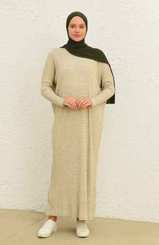 Indigo Hijab Dress 3312-03