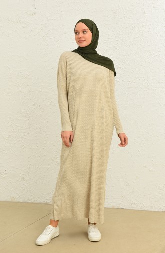 Indigo Hijab Dress 3312-03