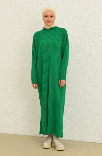 Knitwear Dress 3367-01 Emerald Green 3367-01