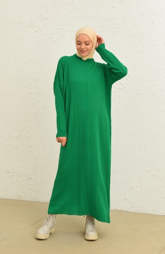 Knitwear Dress 3367-01 Emerald Green 3367-01