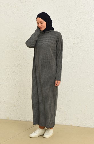 Anthracite İslamitische Jurk 3367-03