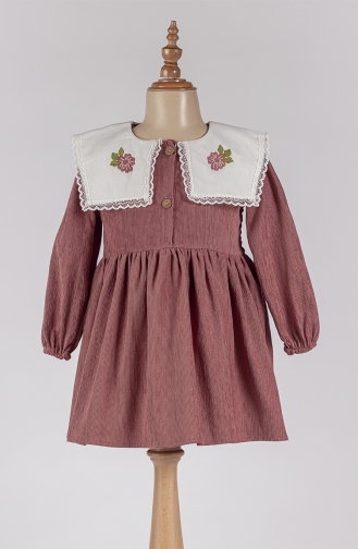 Robe Bébé et Enfant Rose Pâle 221526-03