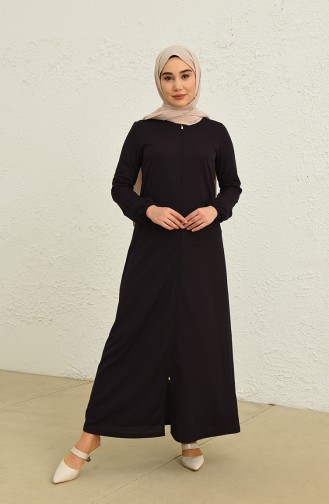 Abayas Couleur Aubergine 1011-11