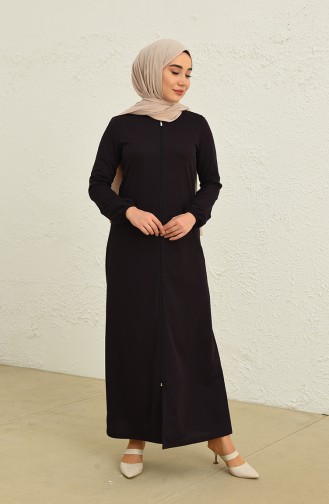 Abayas Couleur Aubergine 1011-11