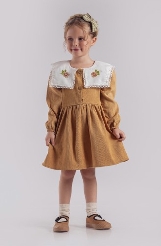 Tobacco Brown Baby en Kinderjurkenen 221526-01