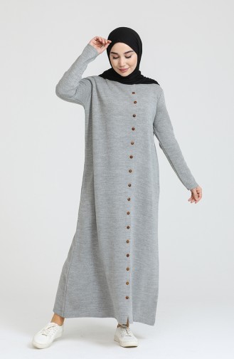 Robe Hijab Gris 3315-07