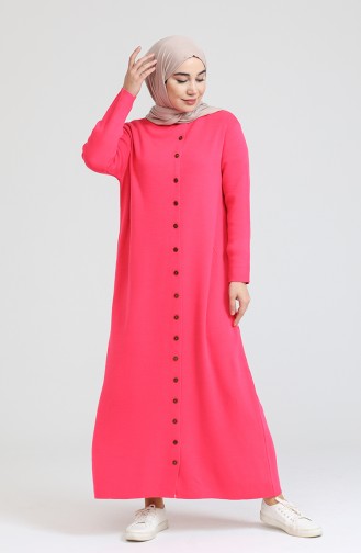 Fuchsia İslamitische Jurk 3315-11