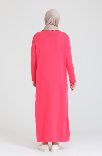 Fuchsia İslamitische Jurk 3315-11