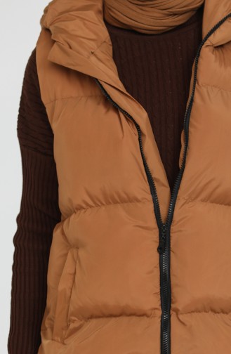 Tobacco Brown Gilet 2001-01