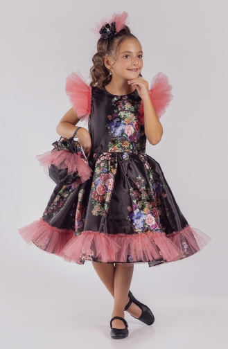 Robe Enfant Noir 05