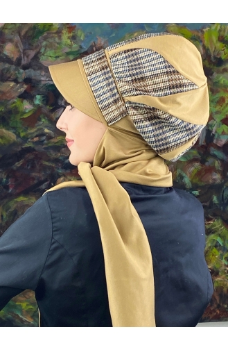 Milk Coffee Ready to Wear Turban 124EYL22ŞPK-01