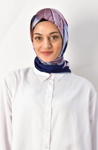 Navy Blue Scarf 000034-02