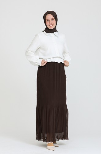 Brown Skirt 3009-01