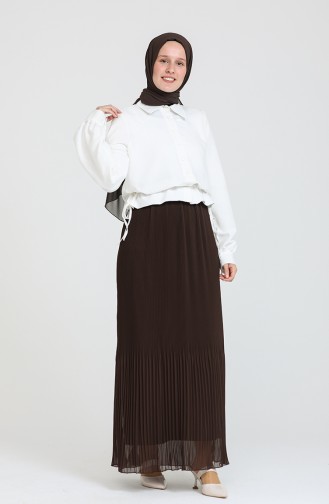Brown Skirt 3009-01
