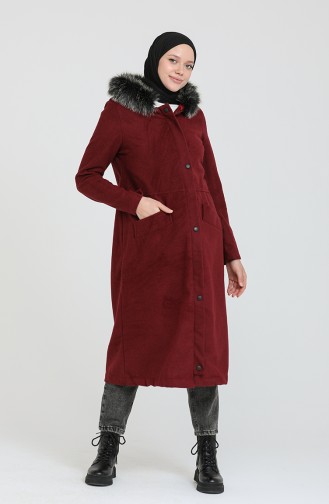 Claret Red Coat 4017-08