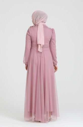 Habillé Hijab Rose Pâle 70003-02