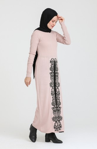 Robe Hijab Poudre 0522-04