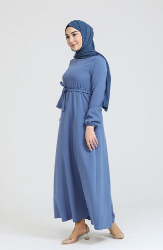 Indigo Hijab Kleider 445104.i̇ndigo