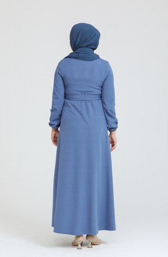 فستان نيلي 445104.i̇ndigo