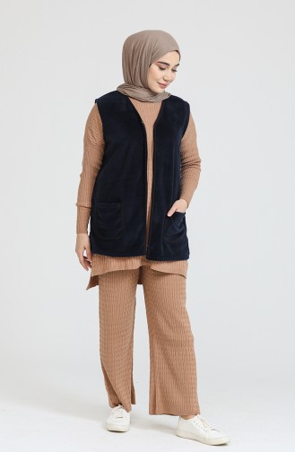 Navy Blue Gilet 0005-02